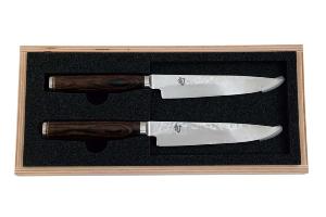 Coffret de 2 couteaux de table Kai Shun Premier