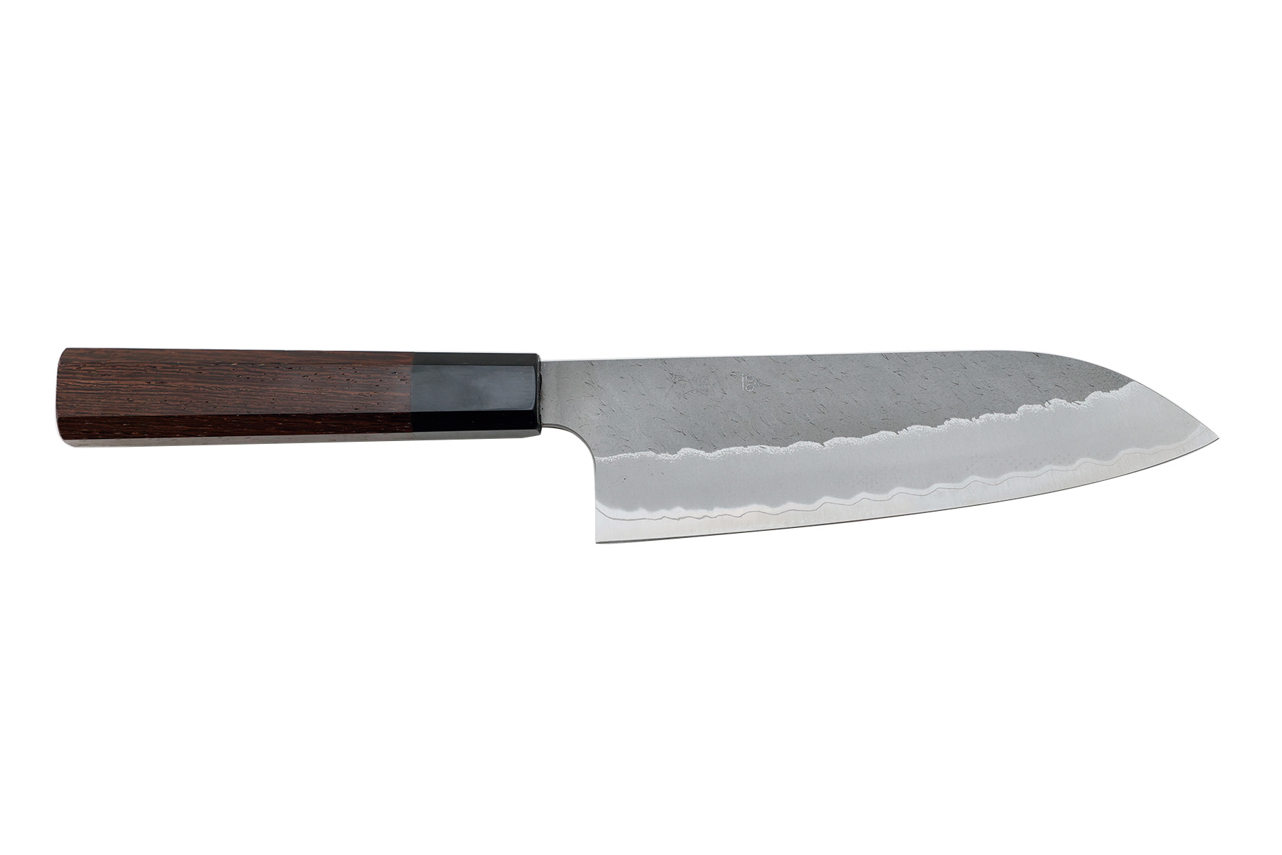 Couteau japonais artisanal Nigara Hamono - Couteau santoku 18 cm