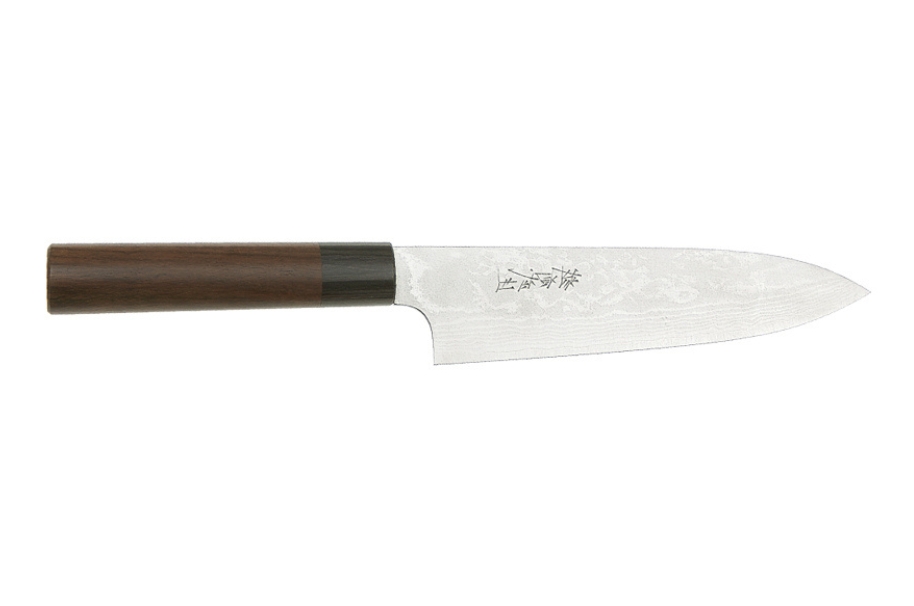Couteau japonais artisanal Kamo Hocho - Couteau Gyuto 18,5 cm
