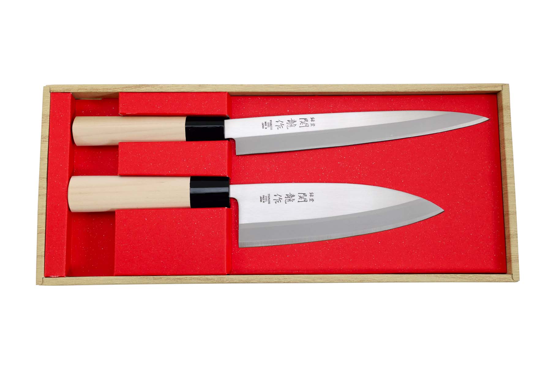 Coffret de 2 couteaux japonais Jaku Tradition - SR601