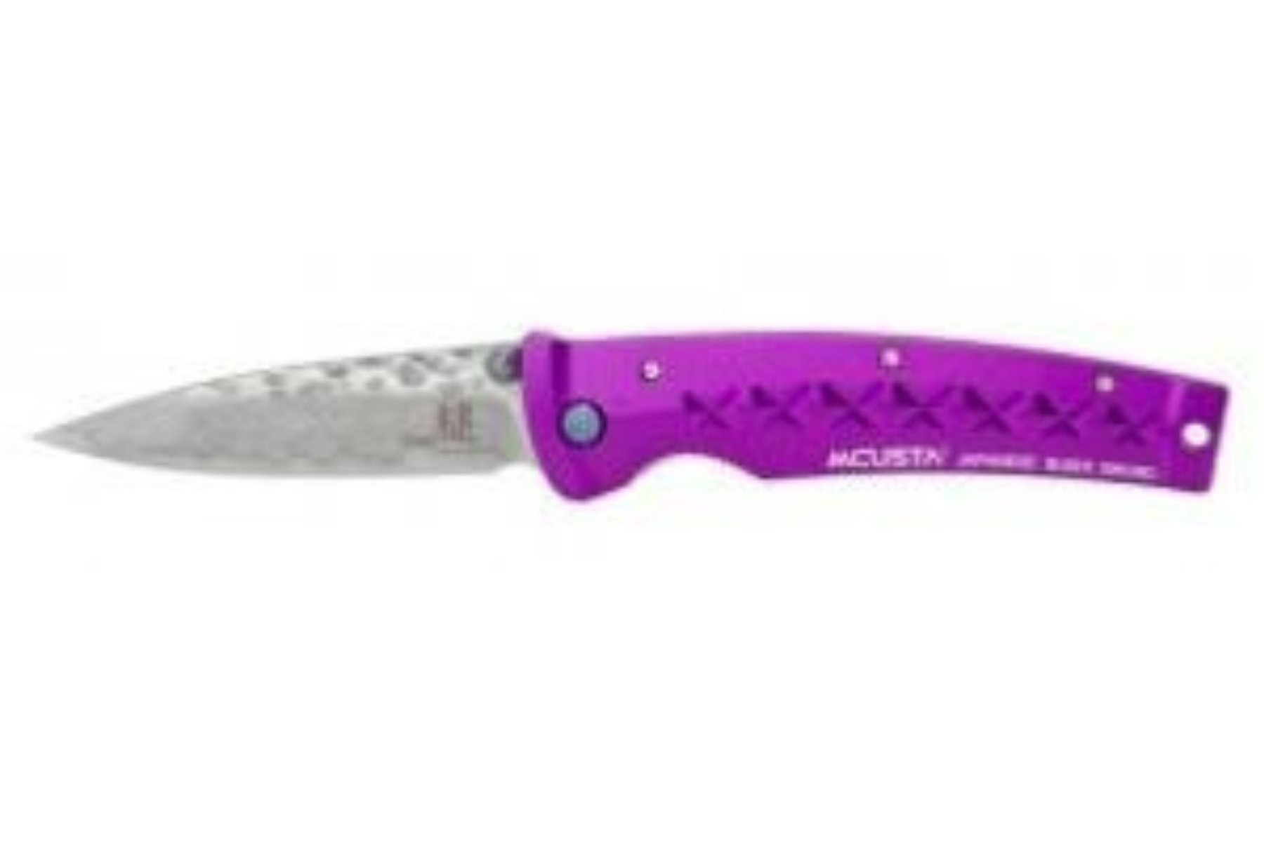 Couteau japonais Mcusta Damas Tsuchi violet