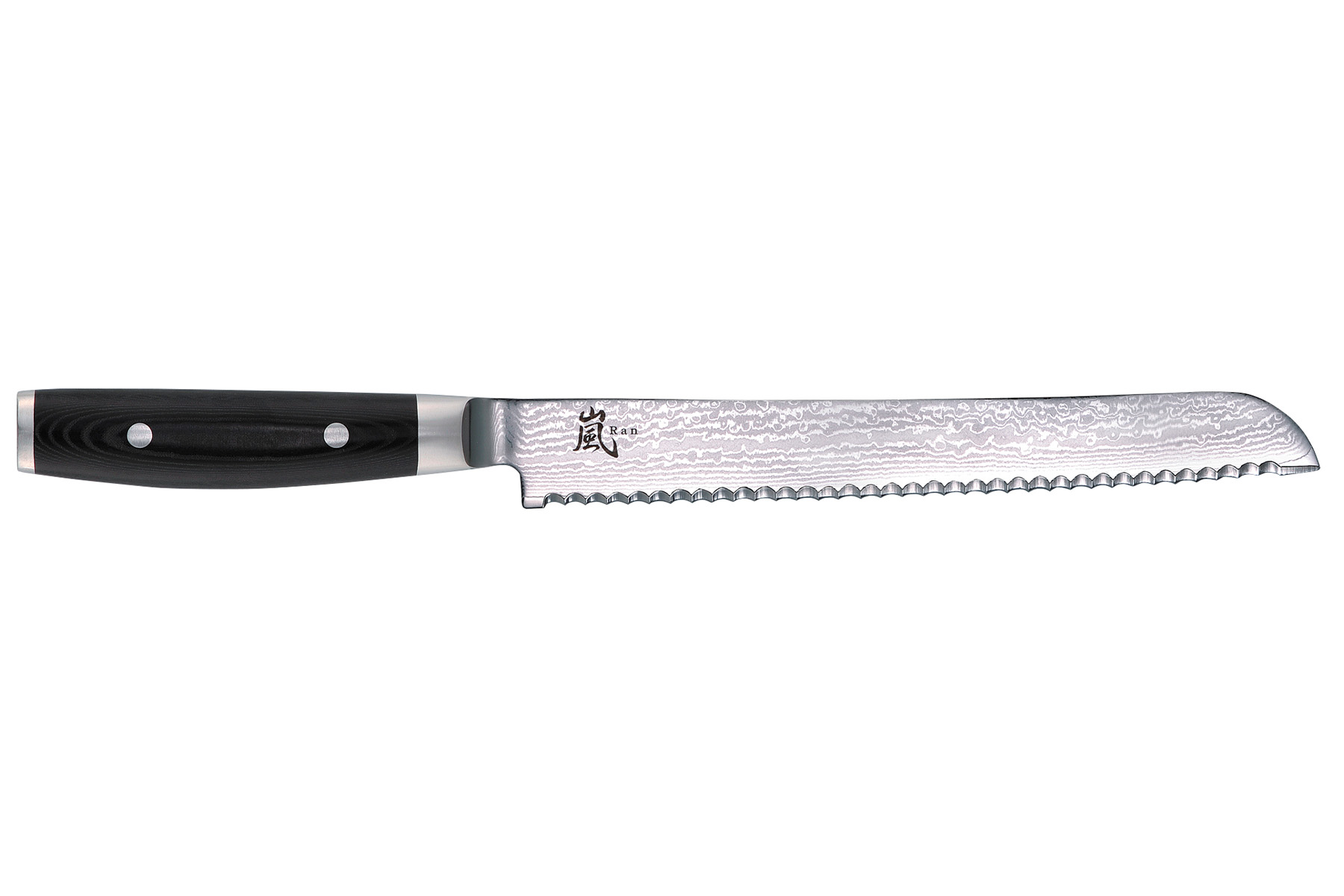 Couteau japonais Yaxell Ran - couteau à pain 23 cm