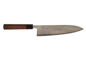 Couteau japonais artisanal de Shiro Kamo - Gyuto 25 cm