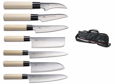 Mallette de 7 couteaux japonais Tojiro Zen