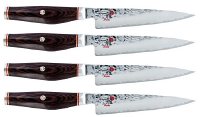 Coffret de 4 couteaux de table japonais Miyabi 6000MCT 14 cm